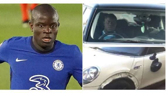 N’Golo Kante Oo Shil Baabuur Galay, Layaabkii Ku Dhacay Ciyaaryahanadda Ka