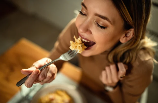 One Major Effect of Eating Pasta, Says Science