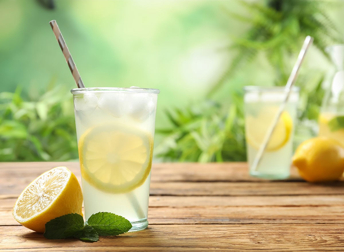 One Major Side Effect of Drinking Lemonade, Says Science