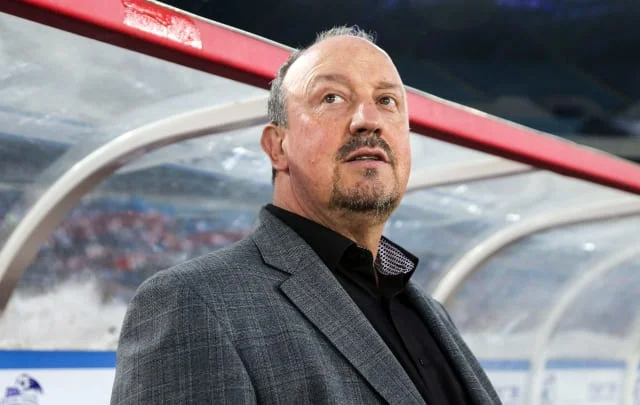 Police are investigating threatening banners aimed at Rafa Benitez