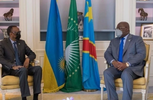 President Kagame receives his counterpart