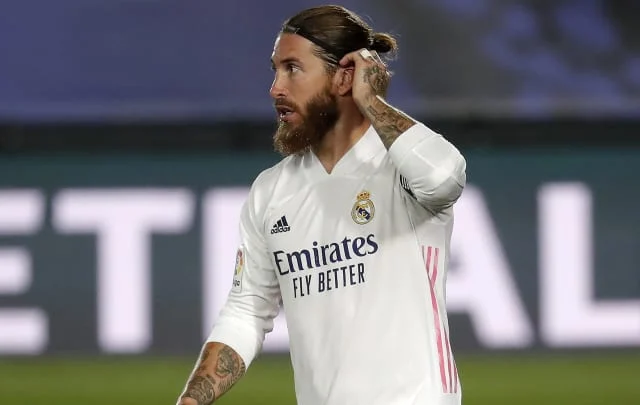 Ramos stayed on a new contract