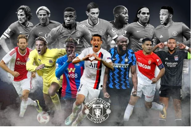 Romelu Lukaku, Memphis Depay, Wilfried Zaha Ilaa Diego Forlan –