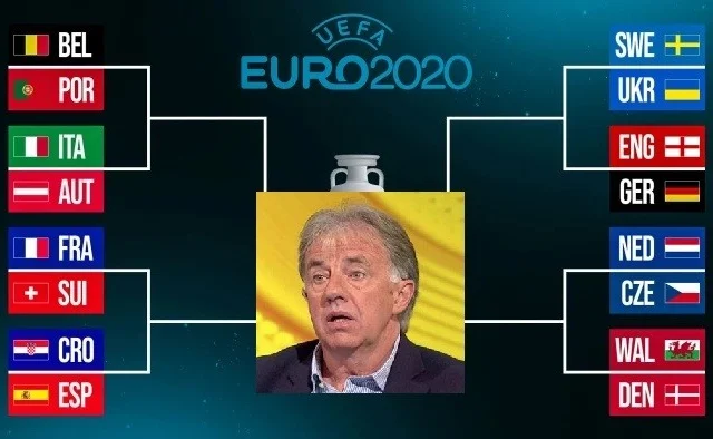 SAADAAL: Mark Lawrenson Oo Saadaaliyey Kulamada Wareegga 16ka Ee Euro