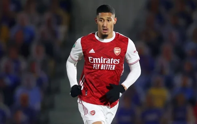 Saliba glanced at Premier League sides