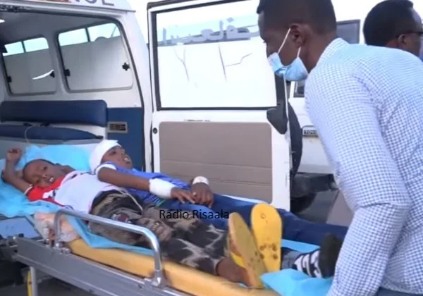 Somalia: children injured in KDF airstrikes flown to Mogadishu