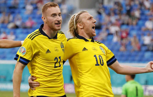 Sweden predicted a line-up against Ukraine