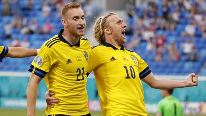 Sweden predicted a line-up against Ukraine