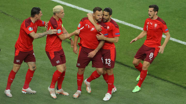 Switzerland predicted a line-up against France