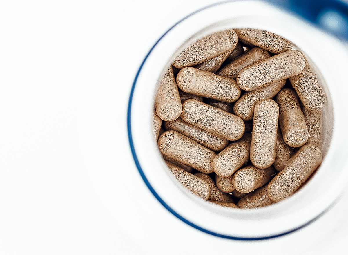 The #1 Best Supplement for a Flat Belly, Says Dietitian