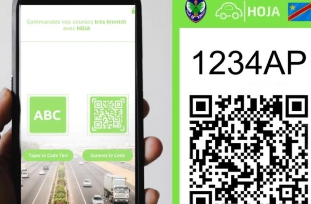 The Congolese Hoja Taxi application at VivaTech 2021