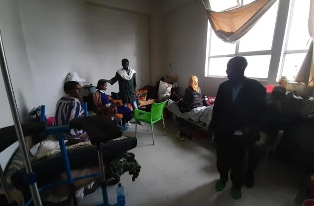 Tigray conflict: in Mekele, Ayder Hospital is