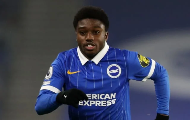 Tottenham are chasing moves for Brighton’s Tariq Lamptey