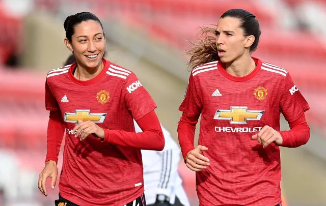 USWNT stars Tobin Heath & Christen Press leave Man Utd