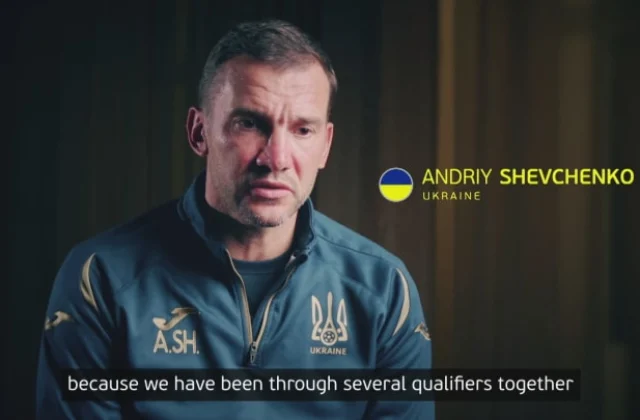 Ukrainian stars talk about manager Andriy Shevchenko