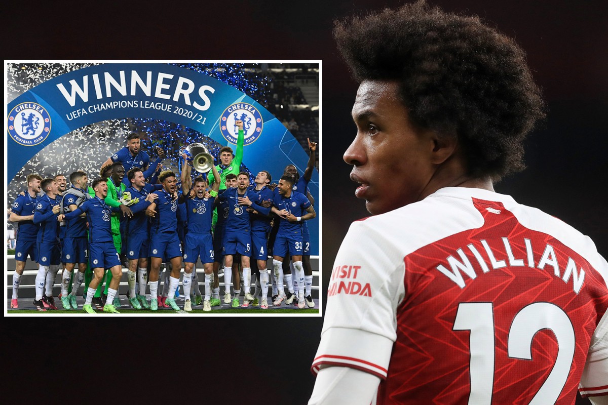 Wajigabaxii Ku Dhacay Willian Markii Ay Chelsea Qaaday Champions