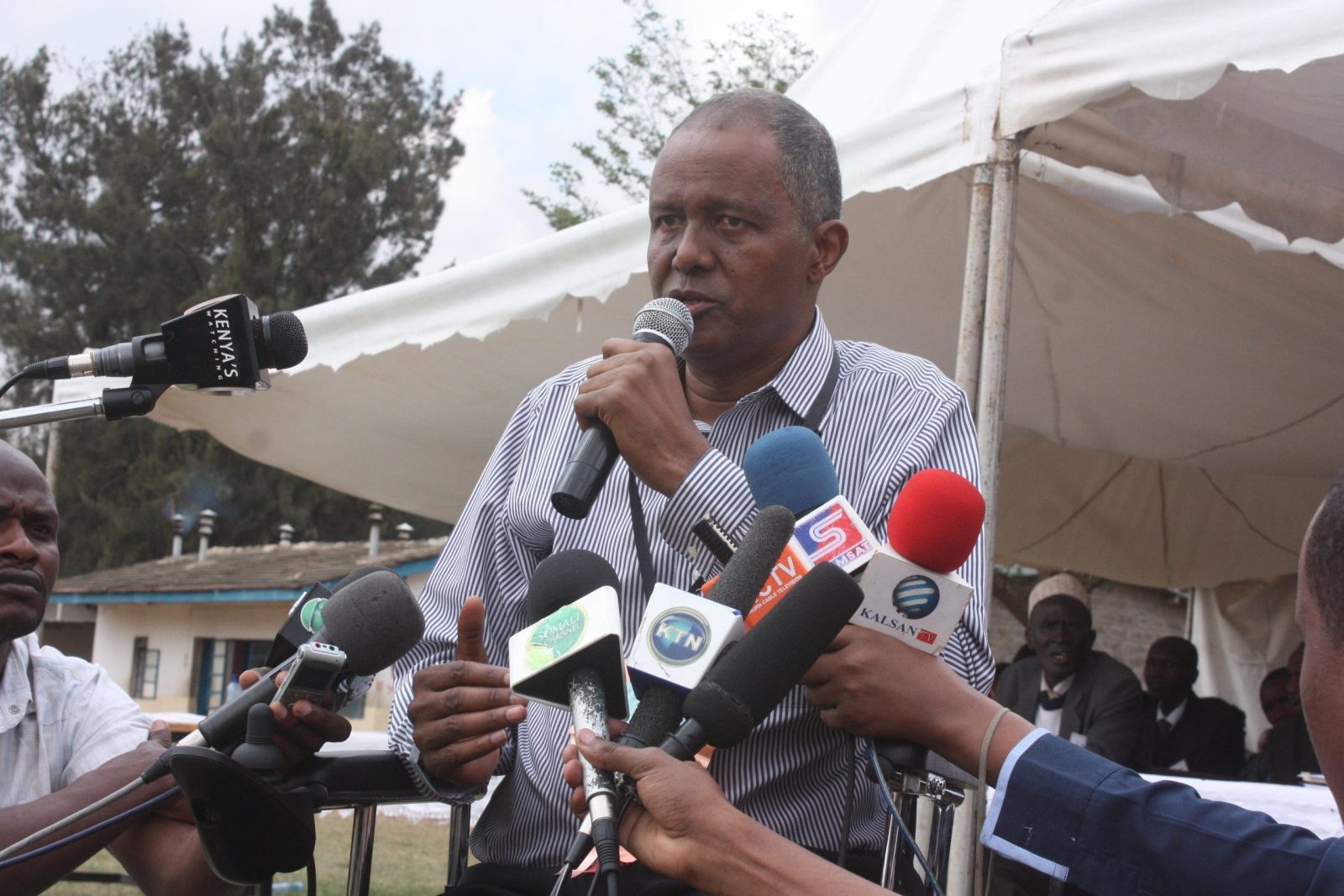 Yuusuf Xasan oo KENYA kala hadlay afduubka ka dhanka ah Soom…