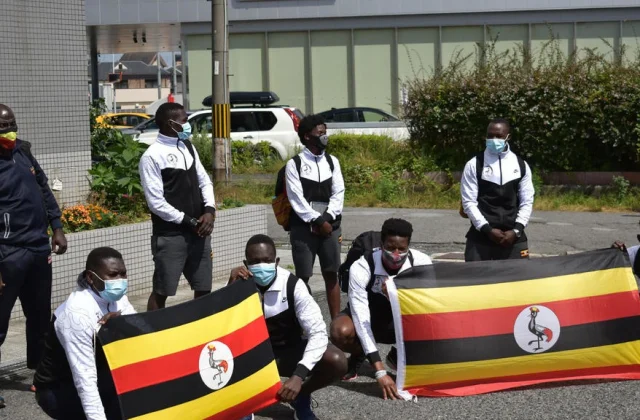 a Ugandan quarantine delegation in Japan