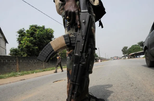 an Ivorian soldier killed in an attack in
