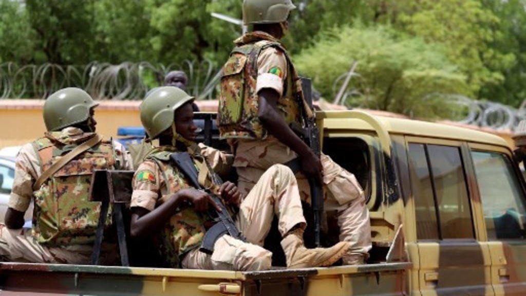 as a result of attacks on the national army and