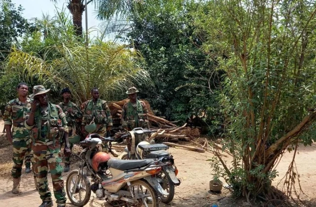 in Casamance, the end of military operations against