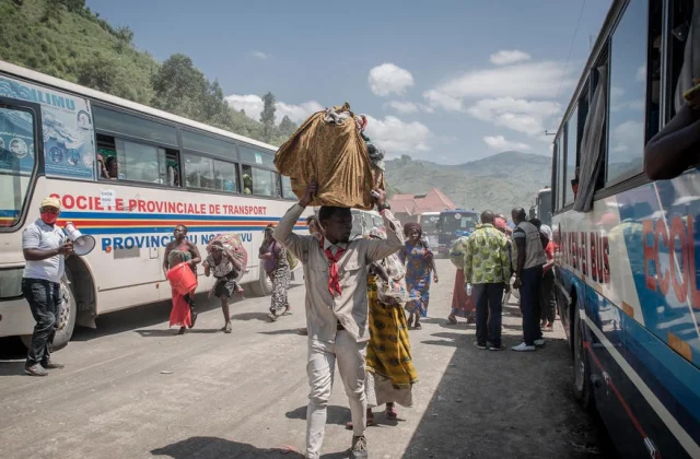 in the Democratic Republic of the Congo, the peoples authorized to return to