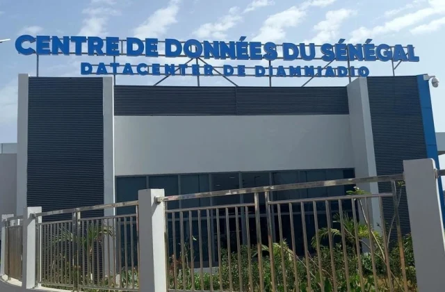 inauguration of a data center near Dakar, a