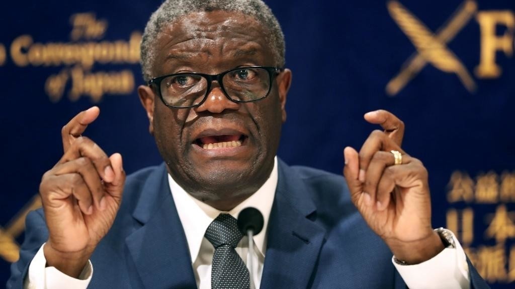 live appeal from Dr Denis Mukwege for