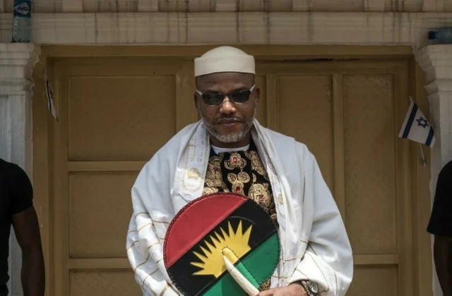pro-Biafra separatist leader Nnamdi Kanu