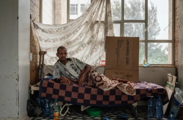 the population of central Tigray traumatized by