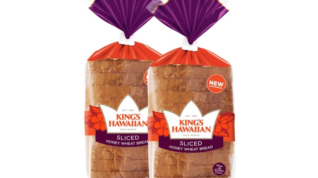 kings hawaiian honey wheat sliced bread