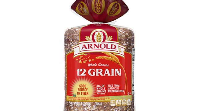 loaf of arnold 12 grain bread