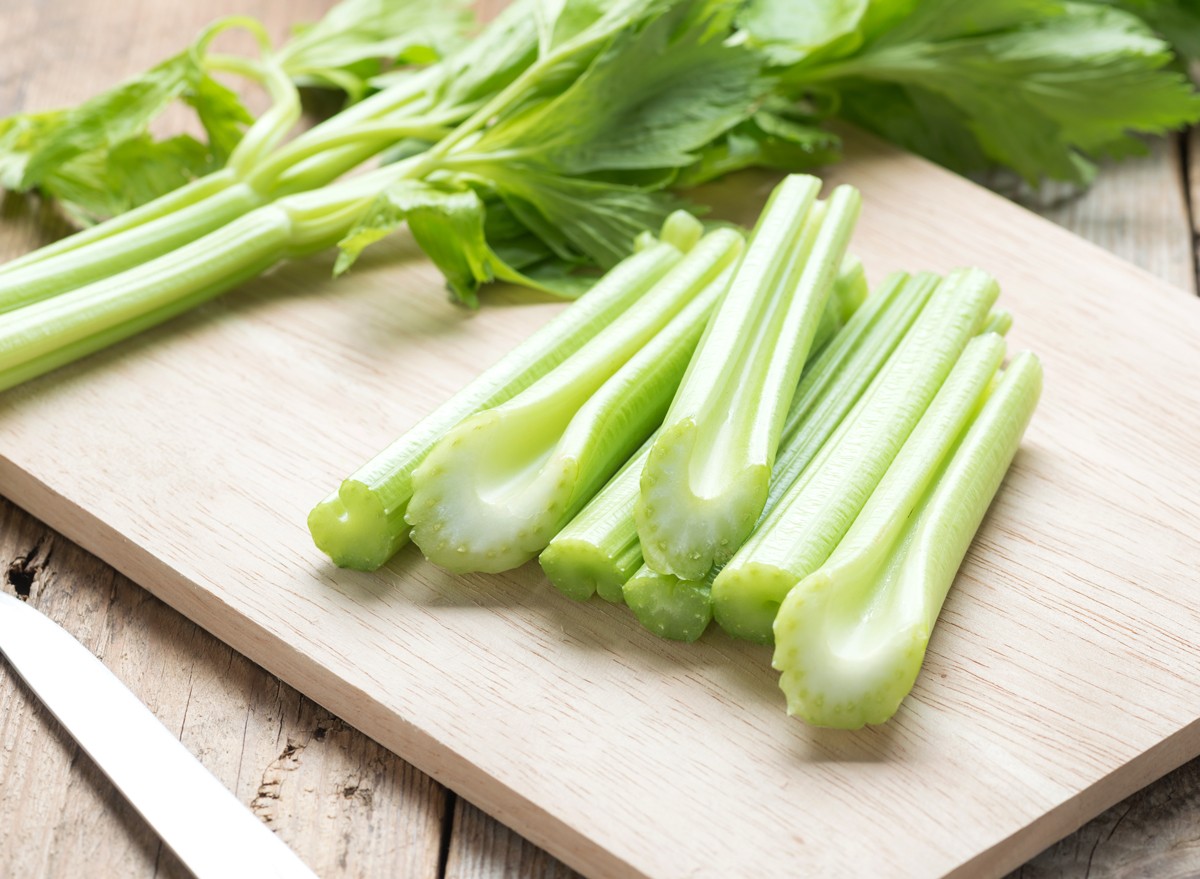 One Main Facet Impact of Consuming Celery, Says Dietitian
