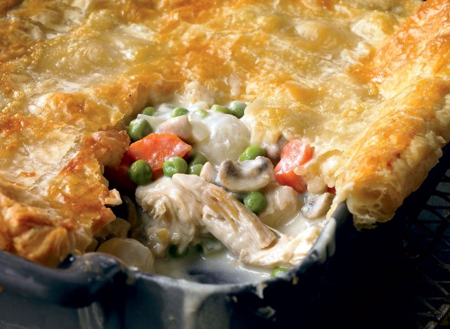 low-calorie chicken pot pie