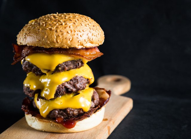 monster cheeseburger