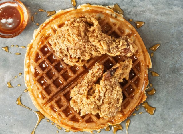 chicken and waffles