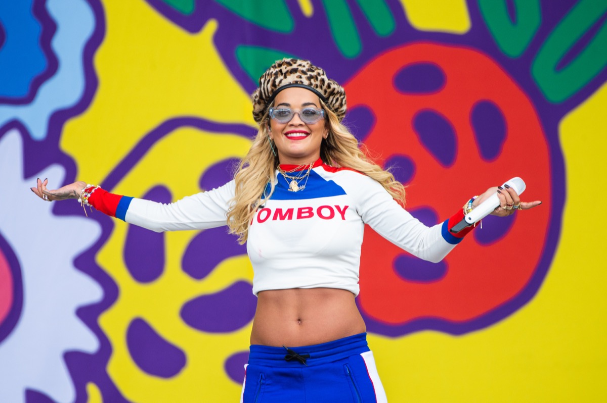 Rita Ora reveals her completed coaching to remain in form