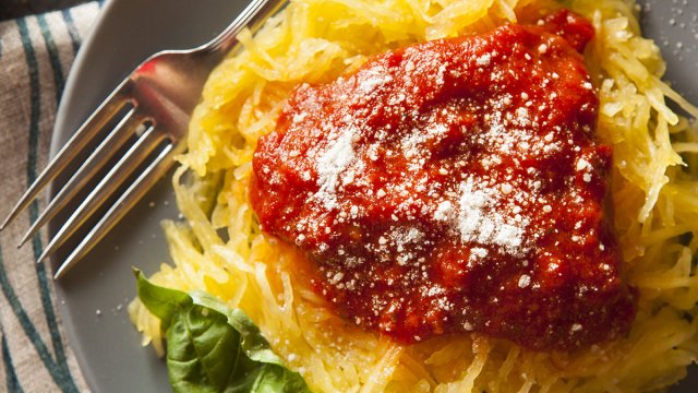 spaghetti squash pasta