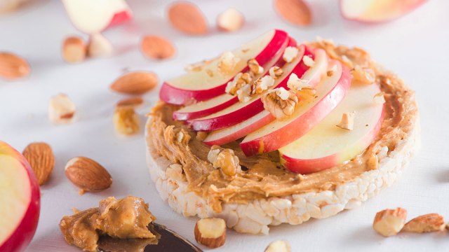 almond butter apples