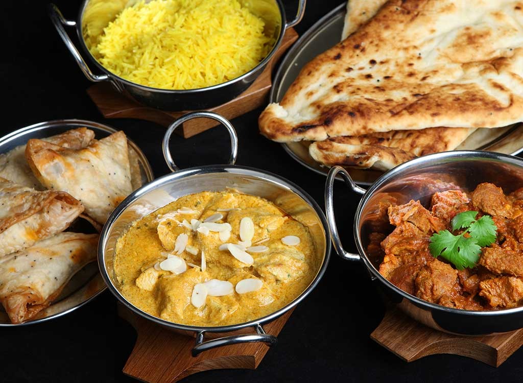 The #1 Healthiest Indian Meals to Order, Says Dietitian