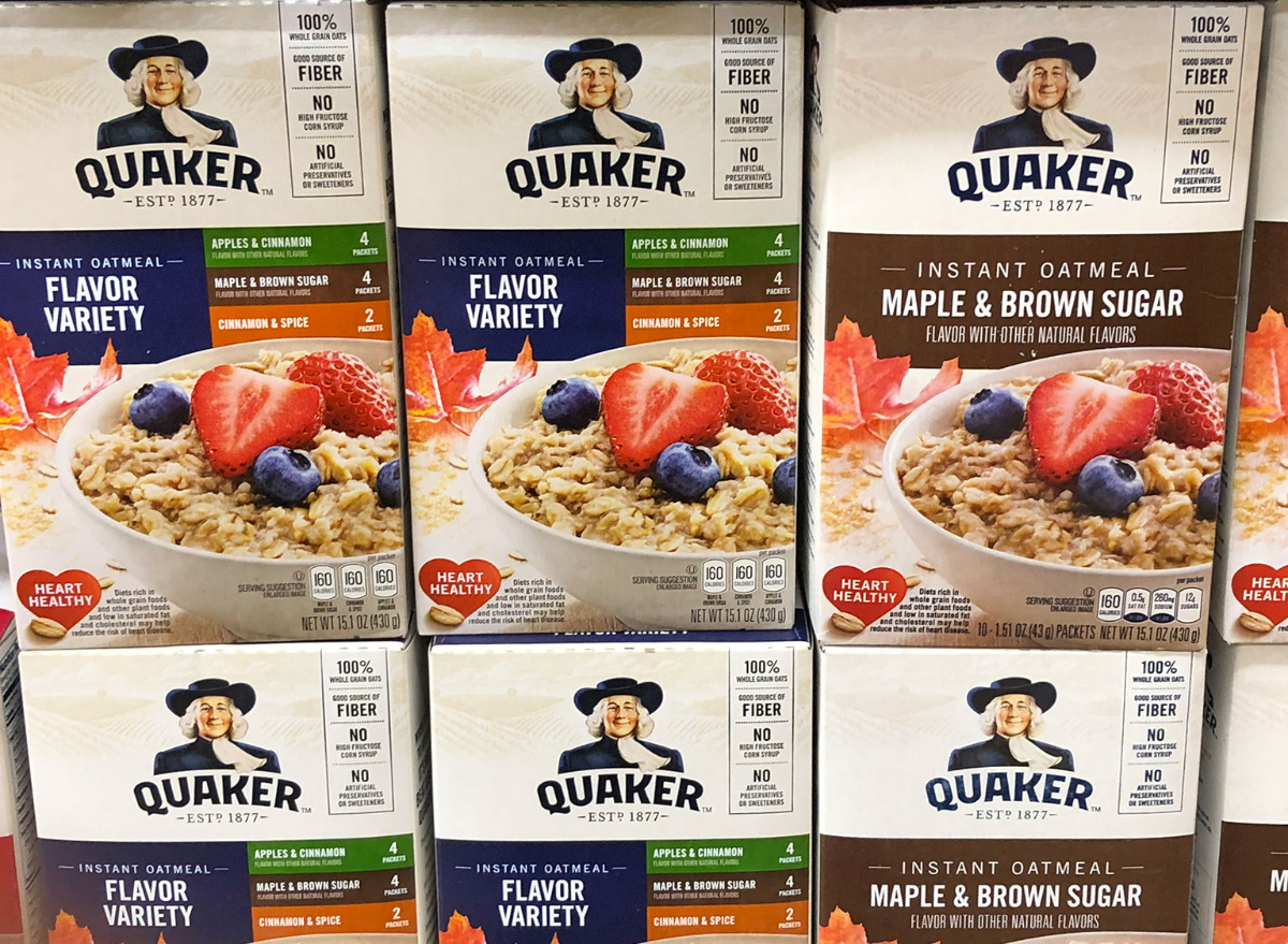 Packaged Oatmeal