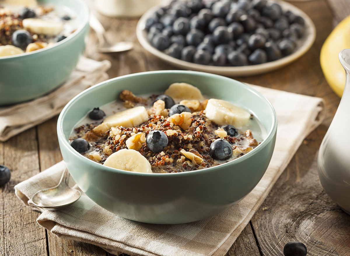 The Secret Breakfast Trick For a Flat Belly All Day, Say Experts