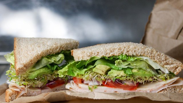 turkey avocado sandwich