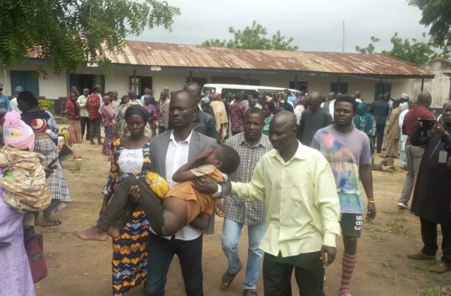 28 high school students out of the hundred were kidnapped in early July