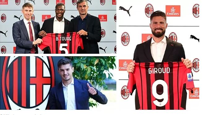 AC Milan Oo Si Weyn Isku-dhisaysa, Xiddigii Saddexaadna Lasoo