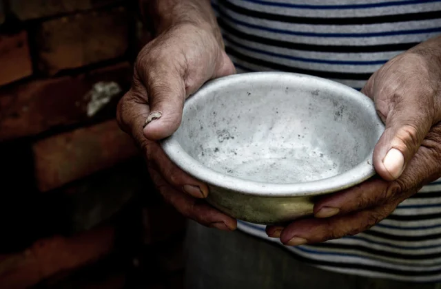 Africa is the continent where hunger is increasing.