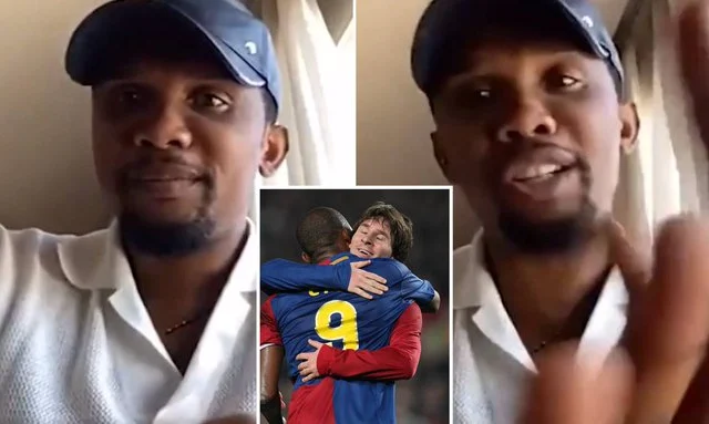 “Anigu Messi Lama Ciyaarin Ee….” – Samuel Eto’o Oo Ka Xanaaqay Hadal