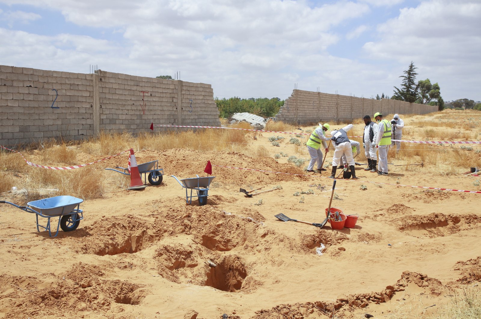 Another 2 mass graves were found in Libya's Tarhuna