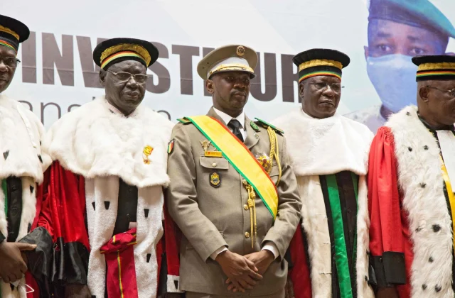 Armed men try to stab Mali’s interim president