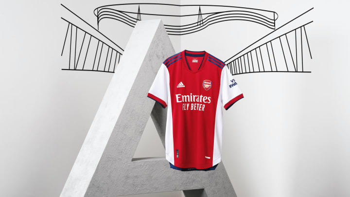 Arsenal launch home kit for the 2021/22 season